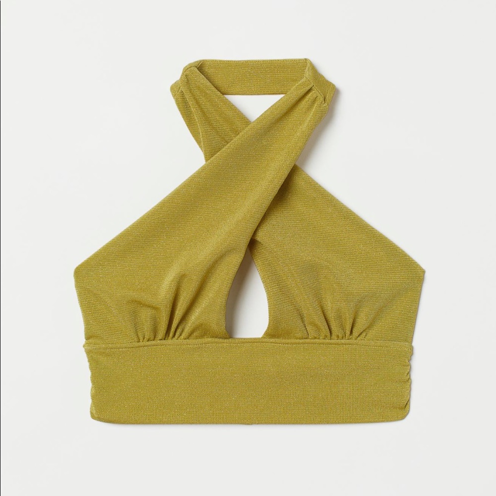 Crop top croisé